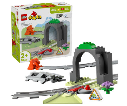 Klocki LEGO® LEGO DUPLO 10425 Tunel i tory kolejowe — zestaw rozszerzający